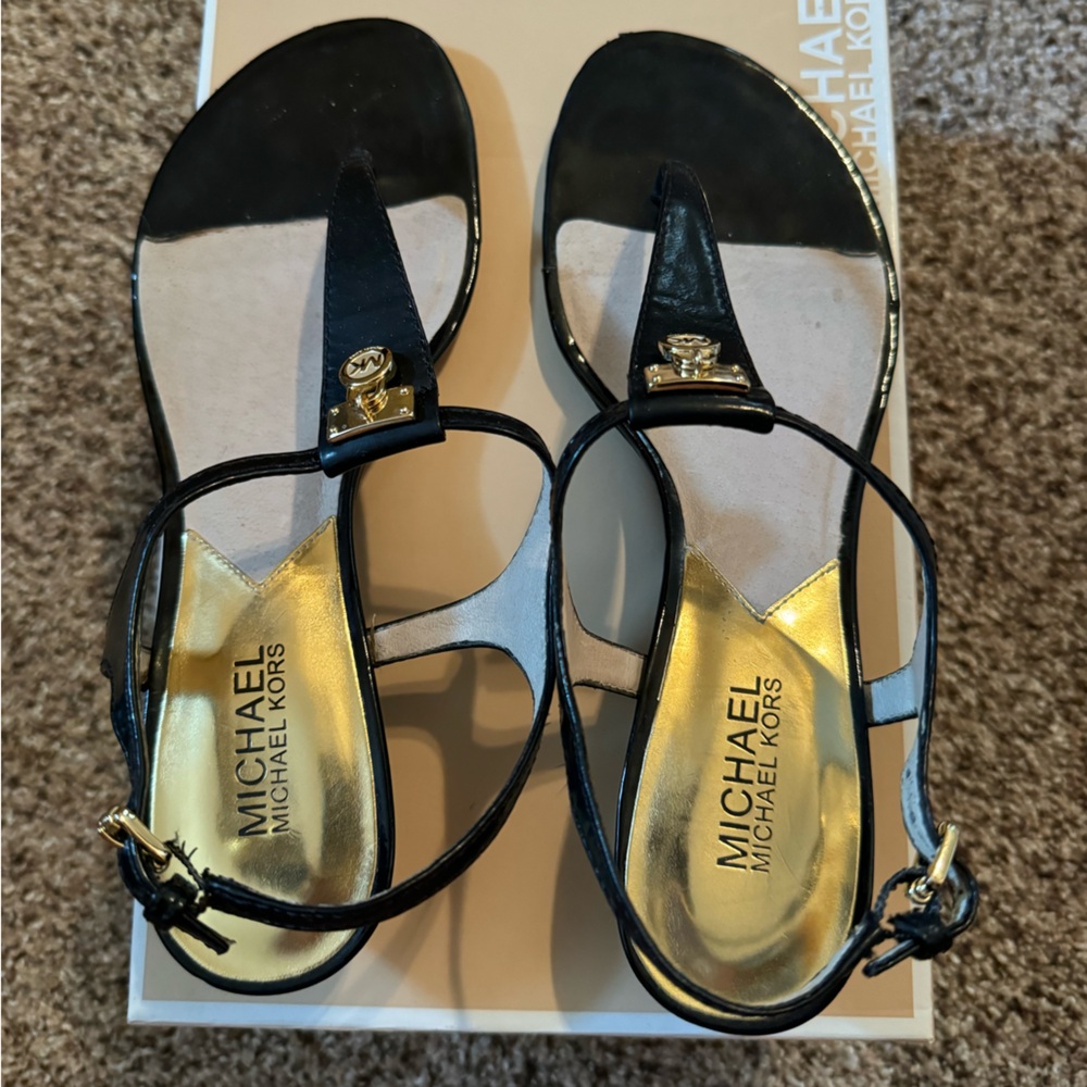 Michael Kors Black Sandal